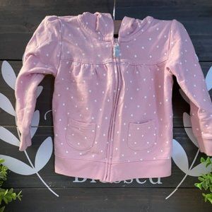 CARTER'S PINK  BUNNY HOODY